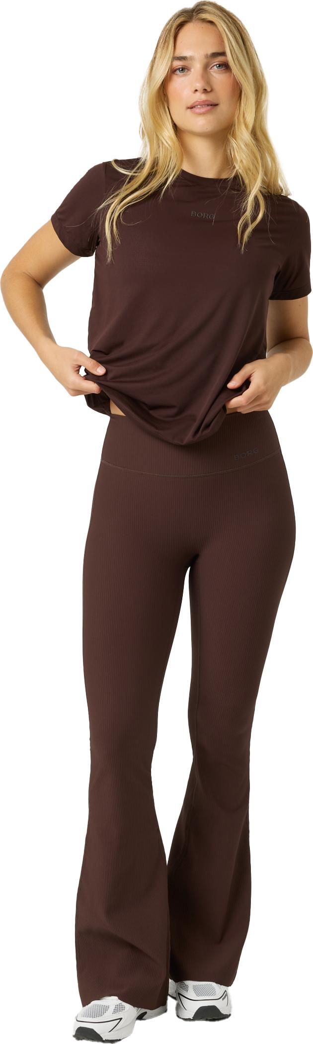 Björn Borg Women's Borg Sports T-Shirt Coffee Bean Björn Borg