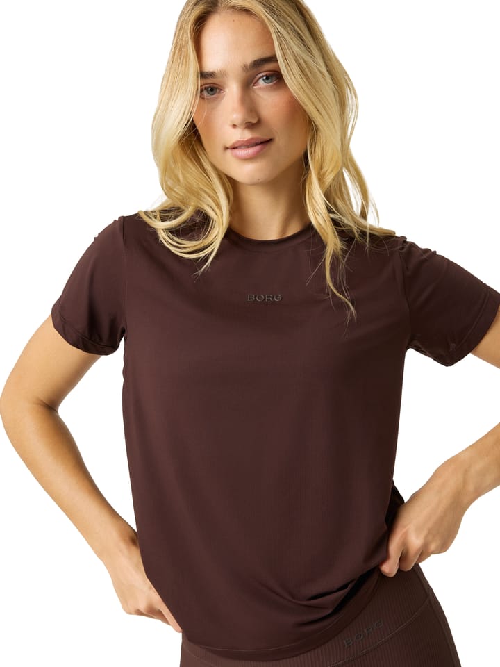 Björn Borg Women's Borg Sports T-Shirt Coffee Bean Björn Borg