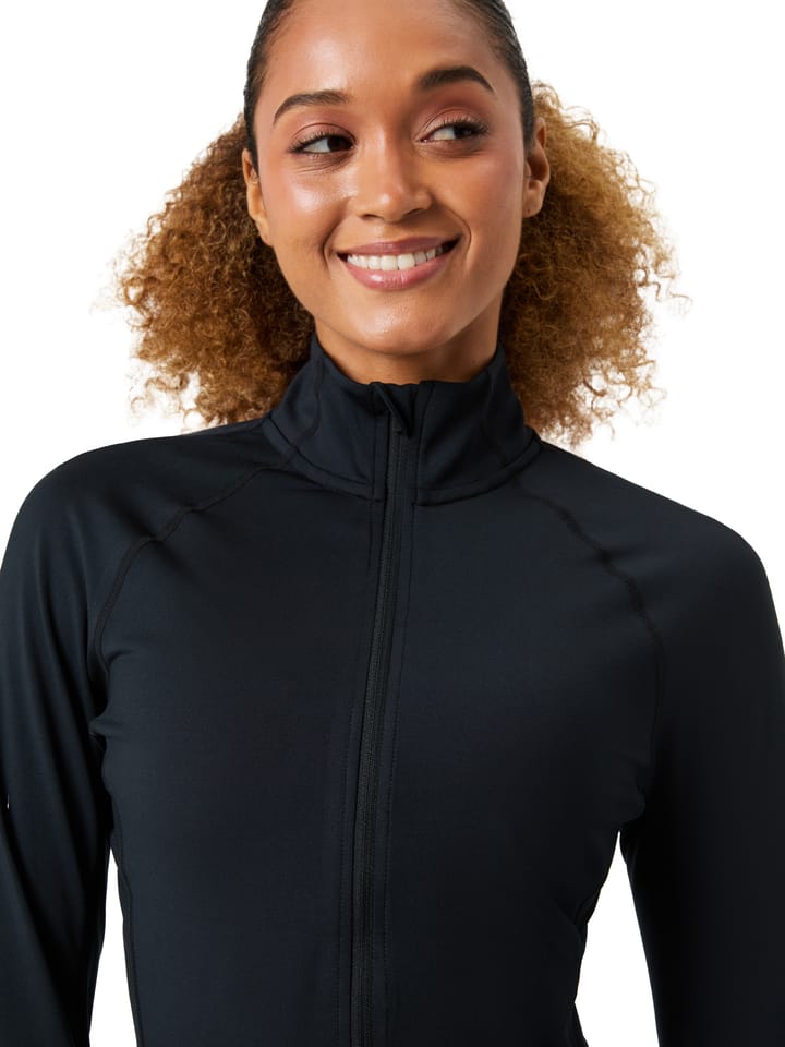 Björn Borg Women's Borg Full Zip Midlayer Black Beauty Björn Borg