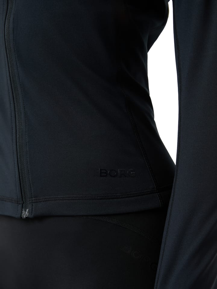 Björn Borg Women's Borg Full Zip Midlayer Black Beauty Björn Borg