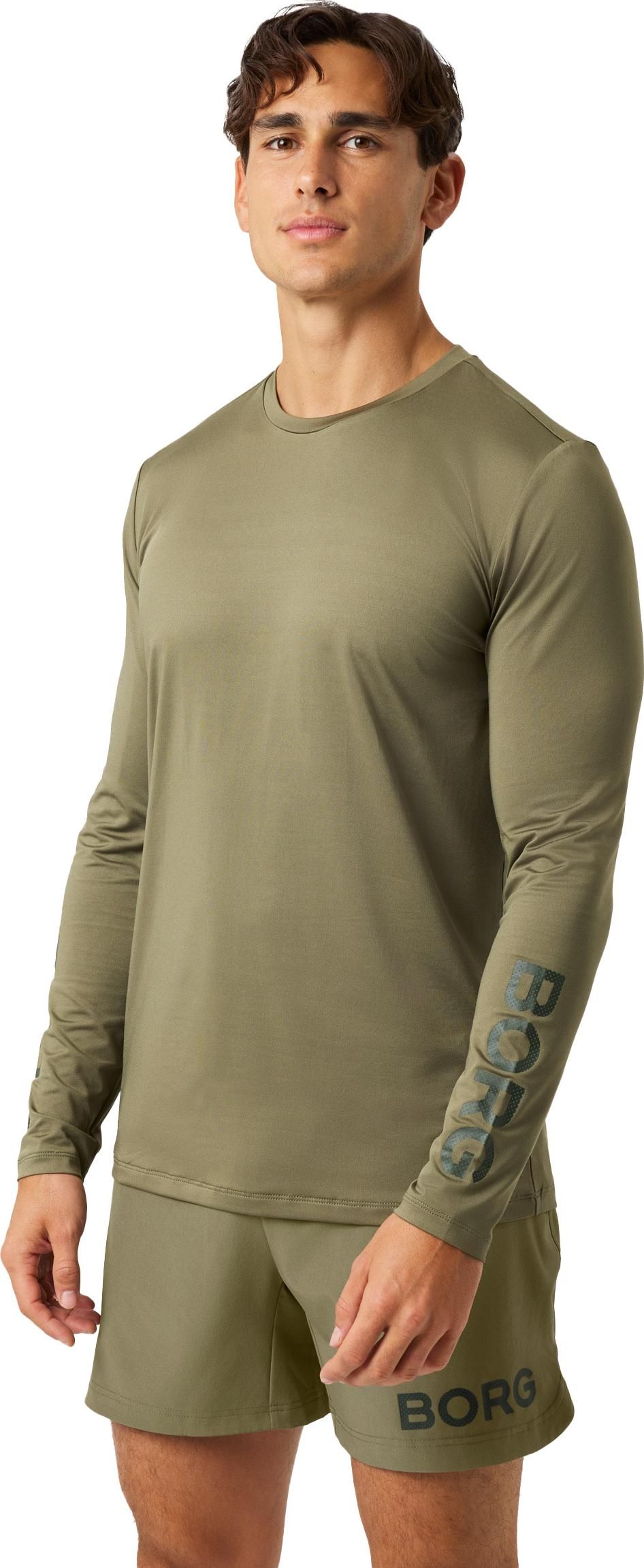 Björn Borg Men's Borg Long Sleeve T-Shirt Kalamata