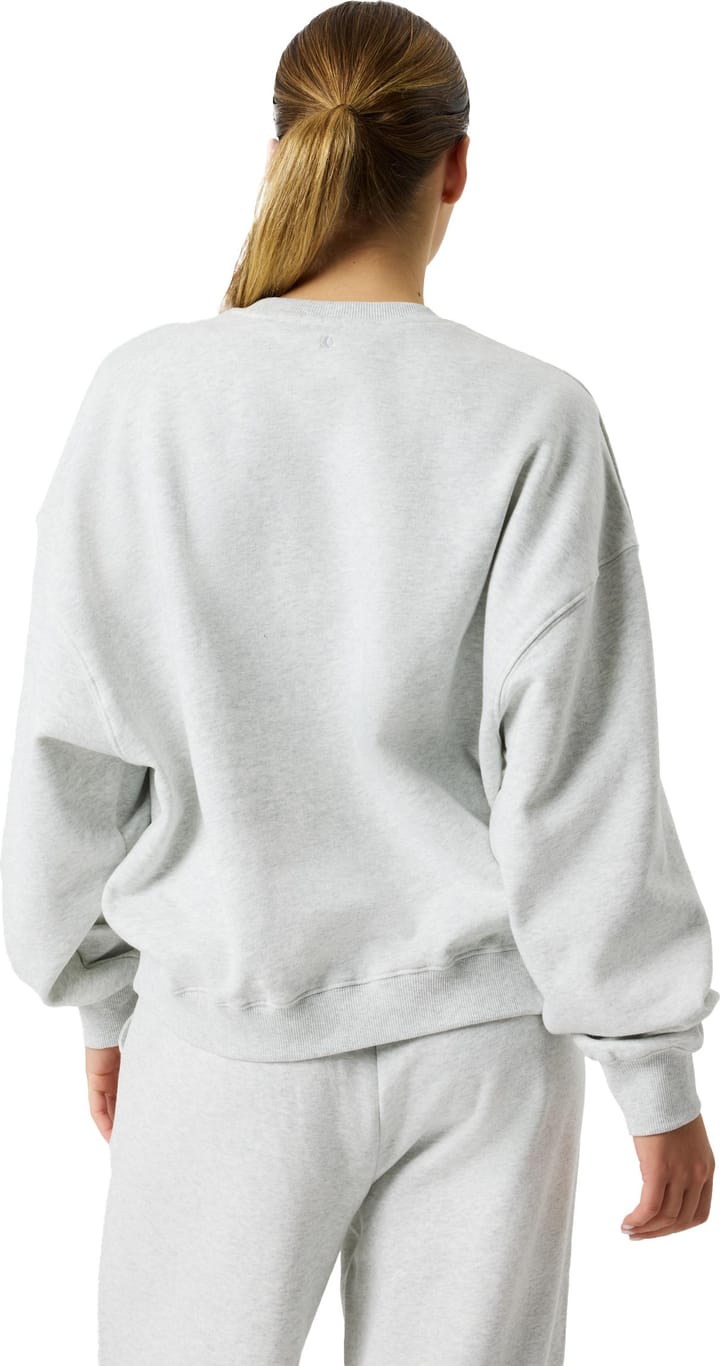 Björn Borg Women's Studio Oversized Sweatshirt Ultra Light Grey Melange Björn Borg