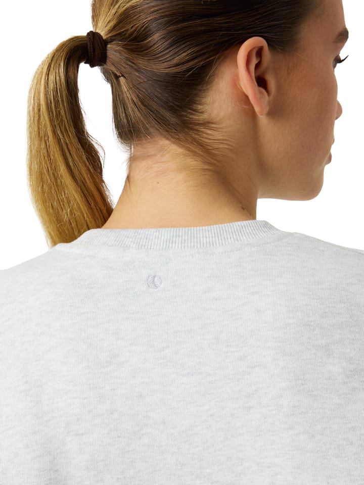 Björn Borg Women's Studio Oversized Sweatshirt Ultra Light Grey Melange Björn Borg
