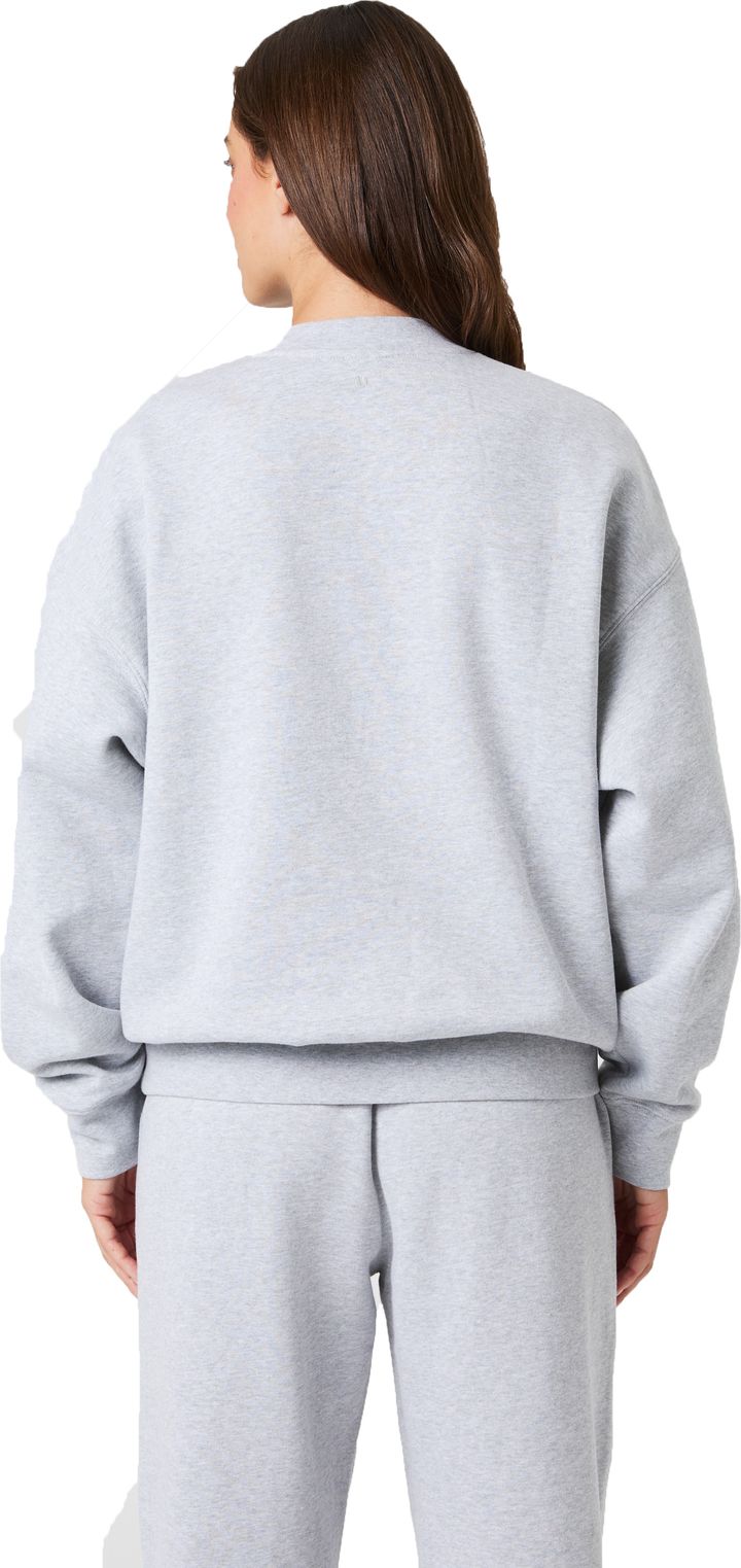 Björn Borg Women's Studio Oversized Sweatshirt Light Grey Melange Björn Borg