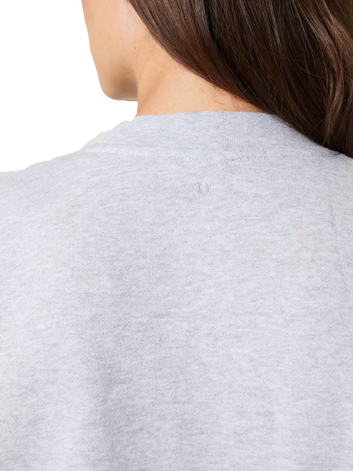 Björn Borg Women's Studio Oversized Sweatshirt Light Grey Melange Björn Borg