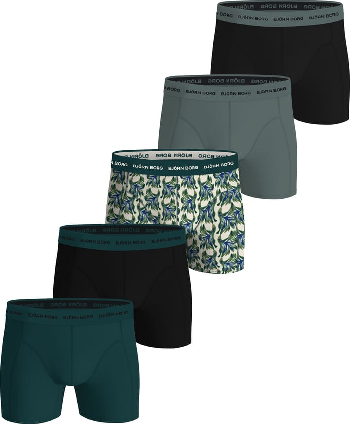 Björn Borg Men's Cotton Stretch Boxer 5-pack Multipack 3 Björn Borg Björn Borg Men's Cotton Stretch Boxer 5-pack Multipack 3 Björn Borg