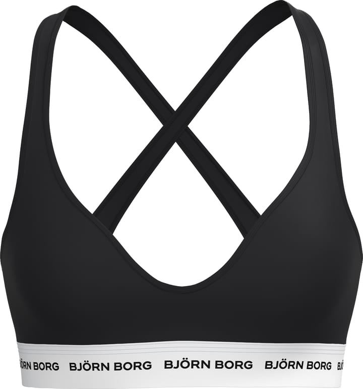 Björn Borg Women's Logo Bralette Black Beauty Björn Borg