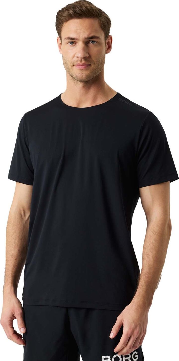 Björn Borg Men's Borg Feather T-Shirt Black Beauty Björn Borg