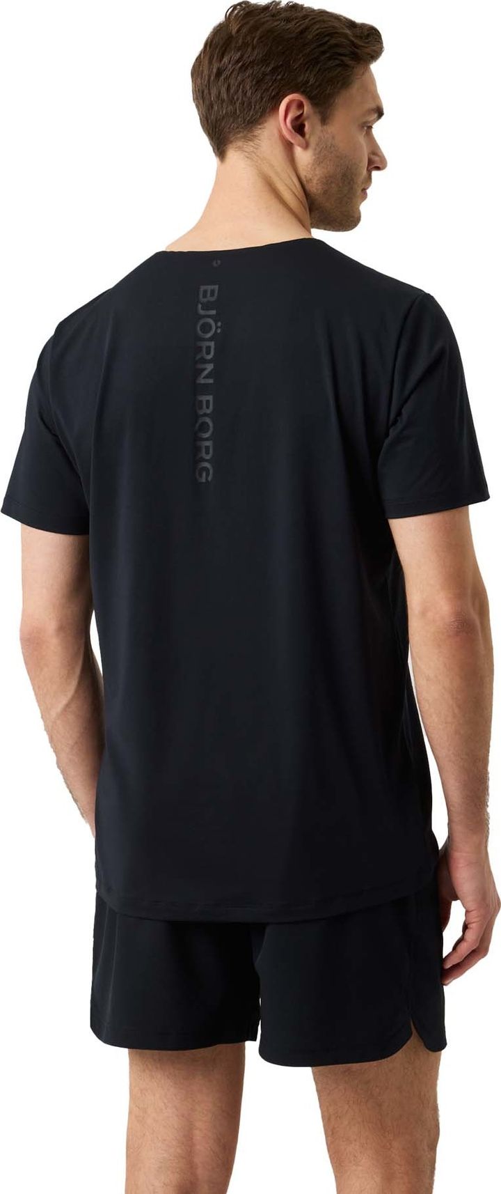Björn Borg Men's Borg Feather T-Shirt Black Beauty Björn Borg
