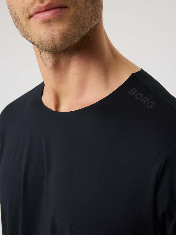 Björn Borg Men's Borg Feather T-Shirt Black Beauty Björn Borg