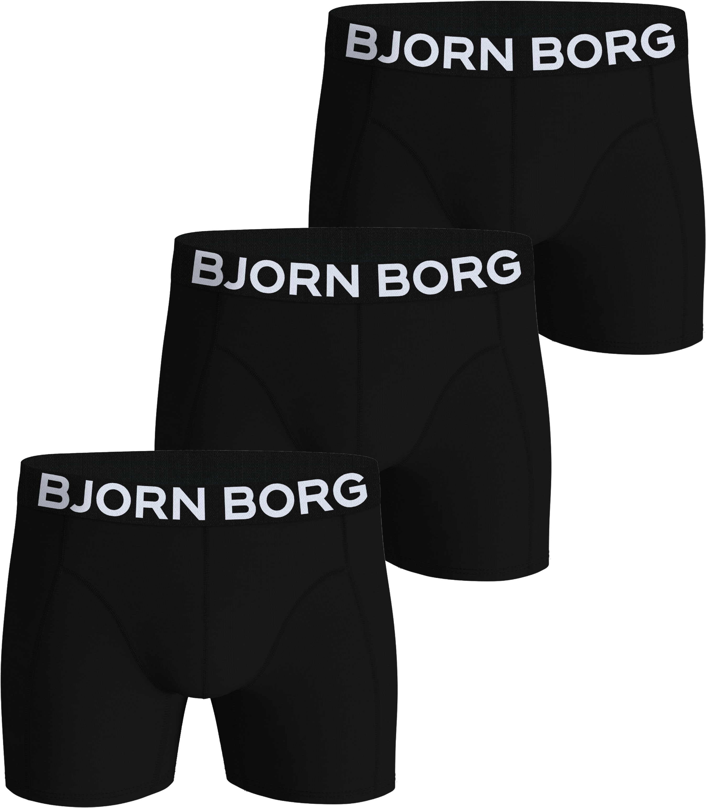 Björn Borg Men's Organic Cotton Stretch Boxer 3-pack