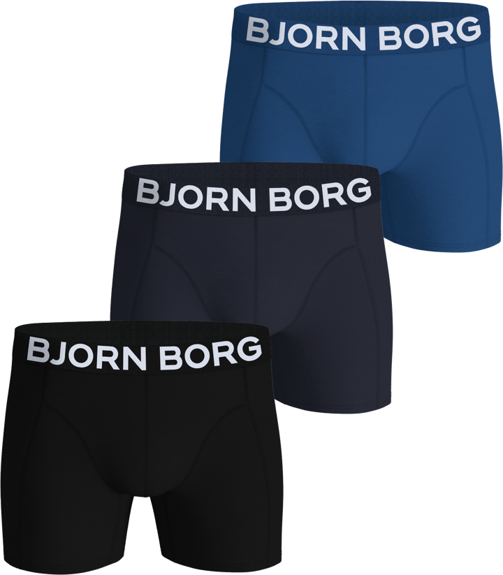 Björn Borg Men's Organic Cotton Stretch Boxer 3-pack Multipack 3 Björn Borg
