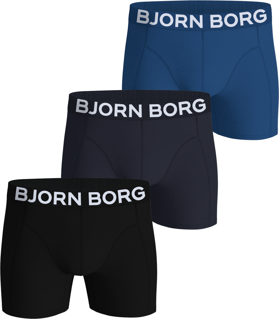 Men's Organic Cotton Stretch Boxer 3-pack