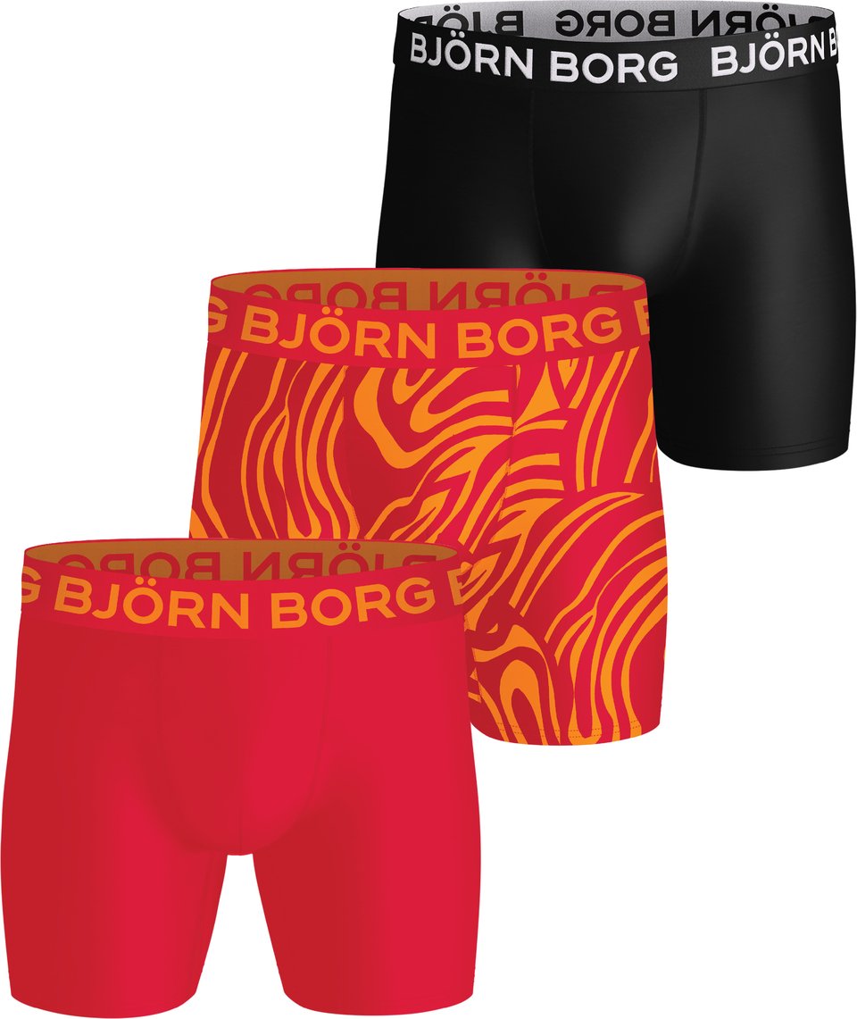 Men's Sports Microfiber Boxer 3p