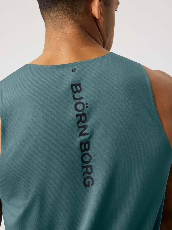 Björn Borg Men's Borg Feather Tank Balsam Green Björn Borg