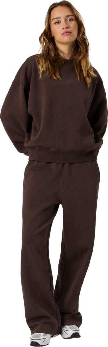 Björn Borg Women's Studio Oversized Straight Sweatpants Coffee Bean Björn Borg