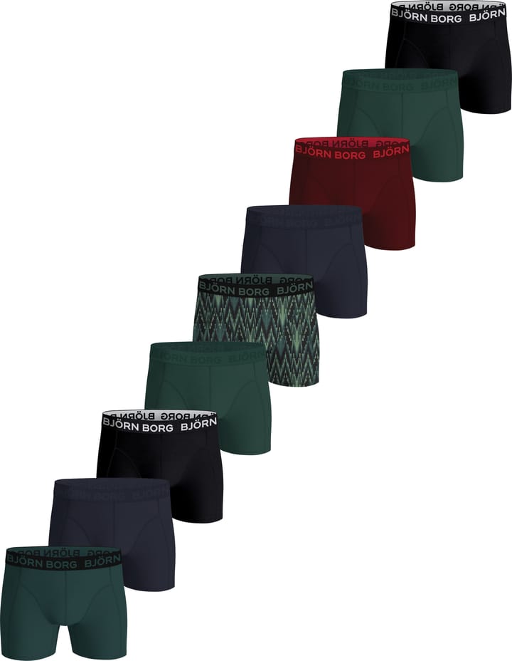 Björn Borg Men's Cotton Stretch Boxer 9p Multipack 1 Björn Borg Björn Borg Men's Cotton Stretch Boxer 9p Multipack 1 Björn Borg