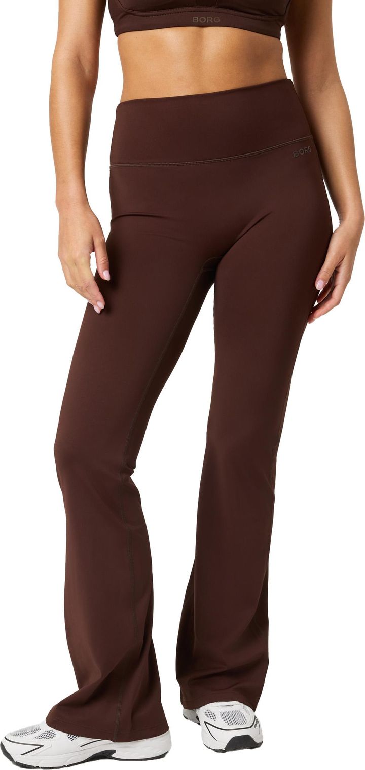 Björn Borg Women's Borg Flare Tights Tall Coffee Bean Björn Borg