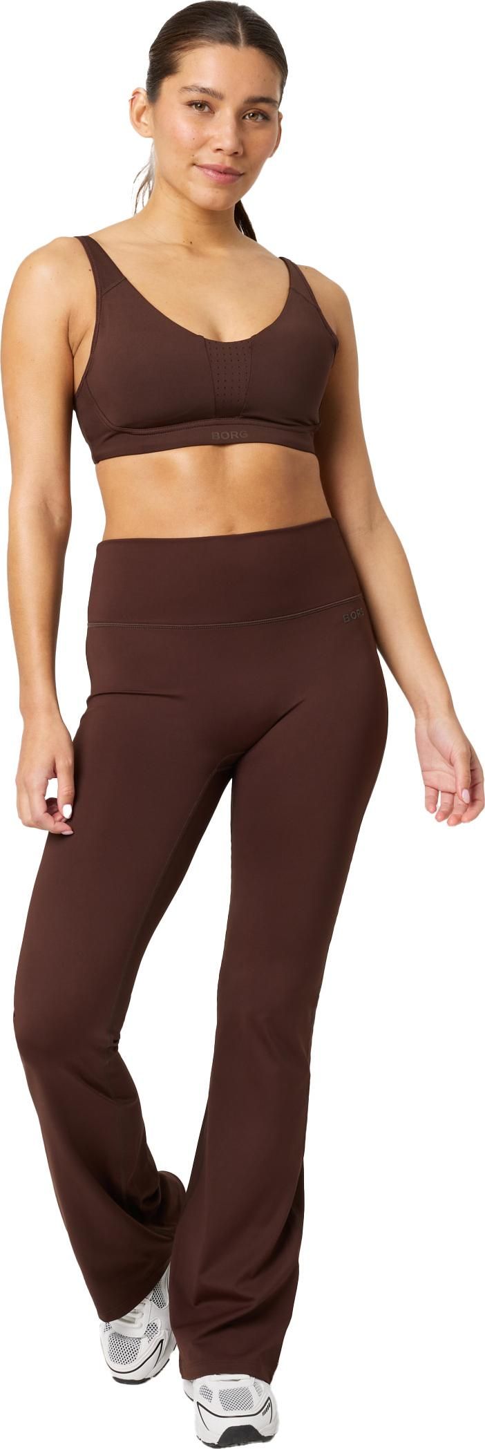 Björn Borg Women's Borg Flare Tights Tall Coffee Bean Björn Borg