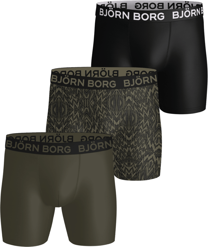 Björn Borg Men's Sports Microfiber Boxer 3-pack Multipack 2 Björn Borg