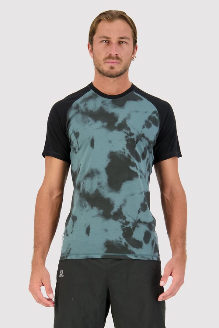 Mons Royale Temple Tech T-Shirt Sage Tie Dye / Black Mons Royale Mons Royale Temple Tech T-Shirt Sage Tie Dye / Black Mons Royale