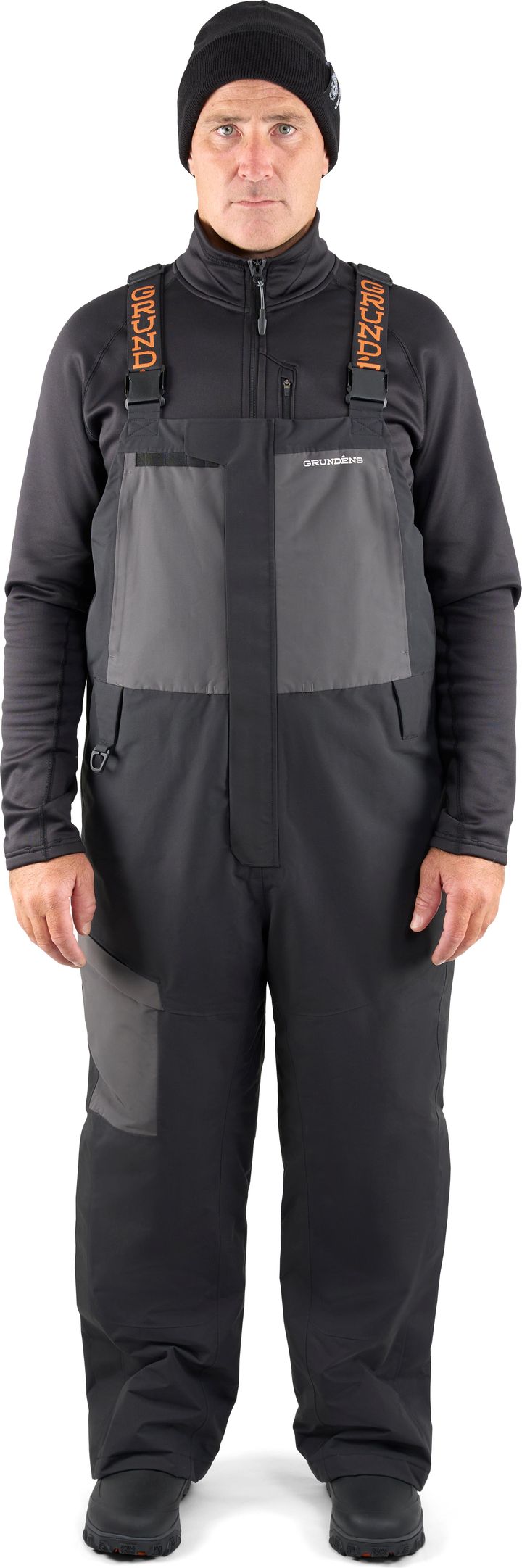 Grundéns Men's Gore-Tex Pro Fishing Bib Obsidian Grundéns