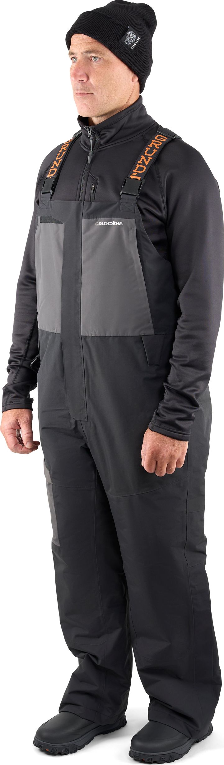 Grundéns Men's Gore-Tex Pro Fishing Bib Obsidian Grundéns