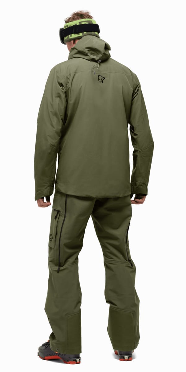Norrøna Lofoten Gore-Tex Insulated Jacket (M) Olive Night Norrøna