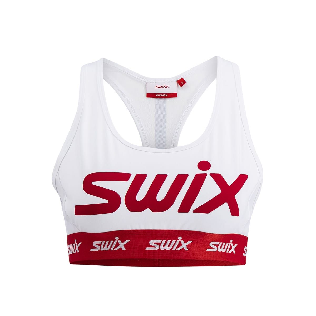 Swix Roadline Bra W Bright White/Fiery Red