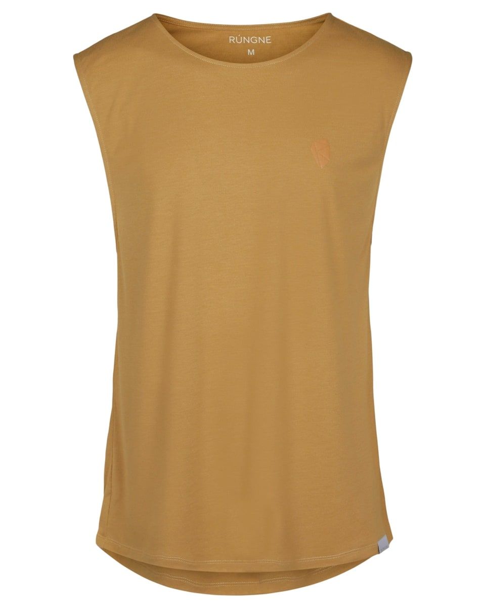 Rúngne Dirtbag Tanktop Mens Yellow Wood