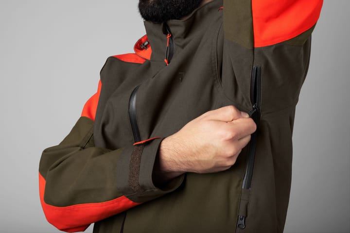 Härkila Men's Pro Hunter Dog Keeper GORE-TEX Jacket Willow Green/Orange Härkila Härkila Men's Pro Hunter Dog Keeper GORE-TEX Jacket Willow Green/Orange Härkila