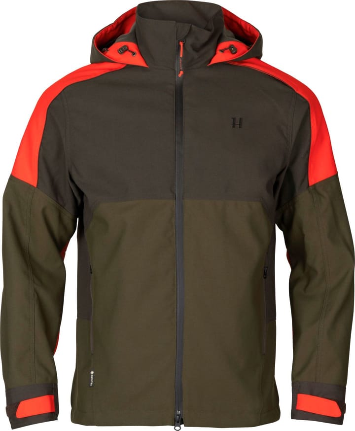 Härkila Men's Pro Hunter Dog Keeper GORE-TEX Jacket Willow Green/Orange Härkila