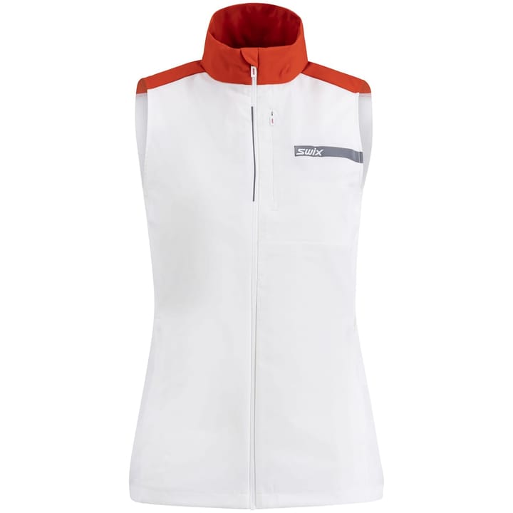 Swix Roadline Wind Vest W Bright White/Fiery Red Swix Swix Roadline Wind Vest W Bright White/Fiery Red Swix