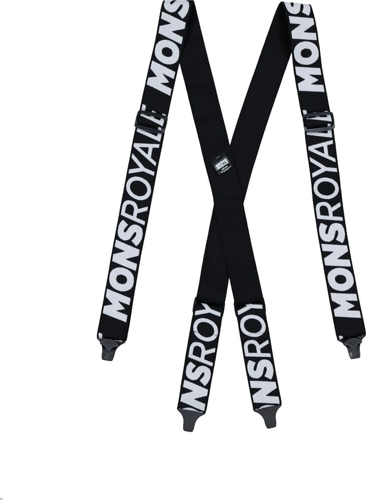Mons Royale Afterbang Suspenders Black/White Mons Royale