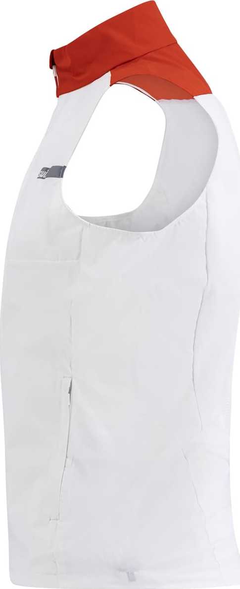 Swix Men's Roadline Wind Vest Bright White/Fiery Red Swix Swix Men's Roadline Wind Vest Bright White/Fiery Red Swix