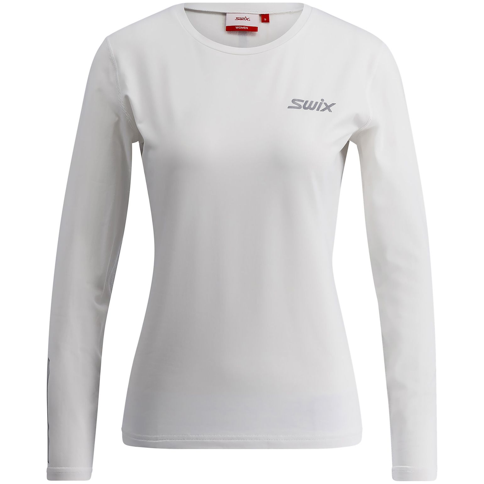 Swix Women's Pace NTS Long Sleeve Baselayer Top Bright white