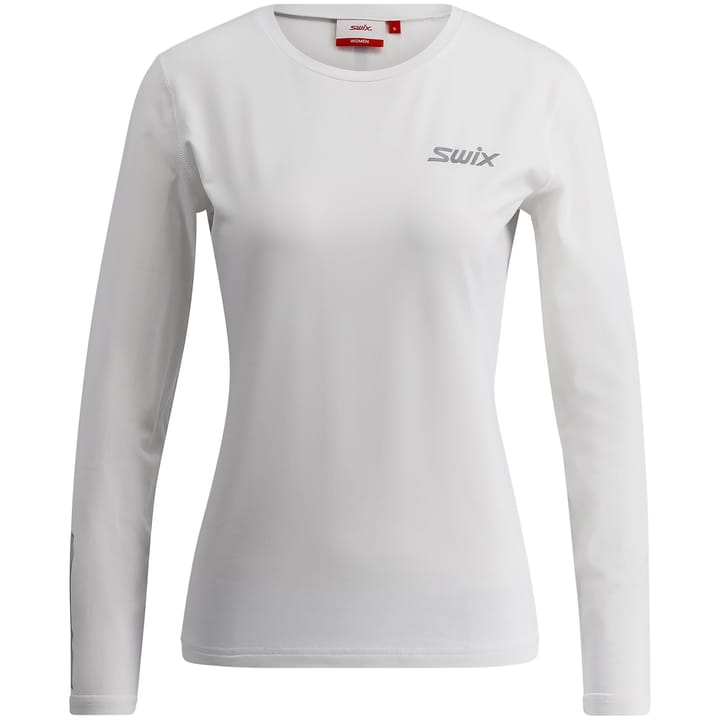 Swix Women's Pace NTS Long Sleeve Baselayer Top Bright white Swix