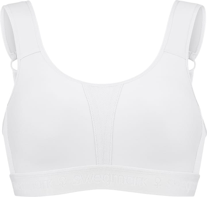 Swegmark Kimberly Iconic Sport Bra White Swegmark