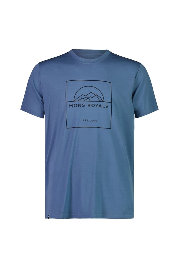 Mons Royale Icon T-Shirt Blue Slate Mons Royale