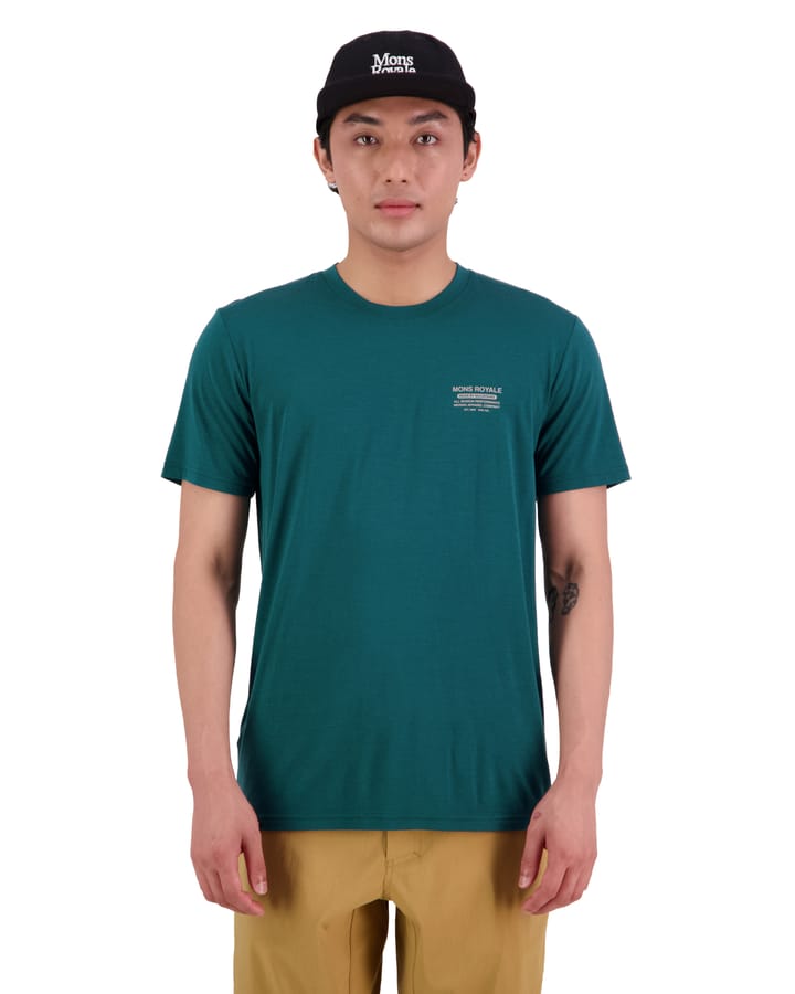 Mons Royale Icon T-Shirt Evergreen Mons Royale