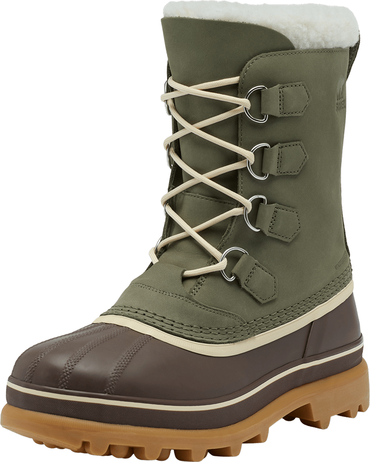 Sorel Men's Caribou Boot Stone Green, Tobacco Sorel