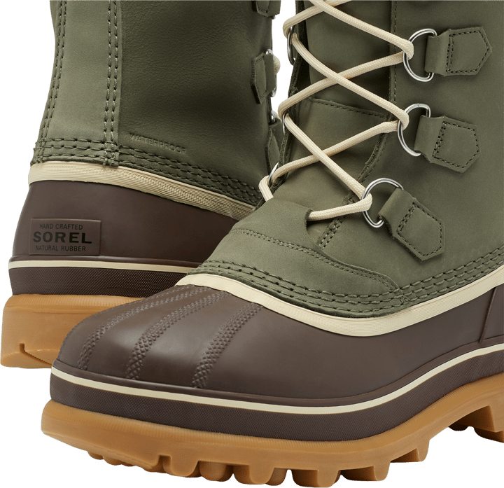 Sorel Men's Caribou Boot Stone Green, Tobacco Sorel