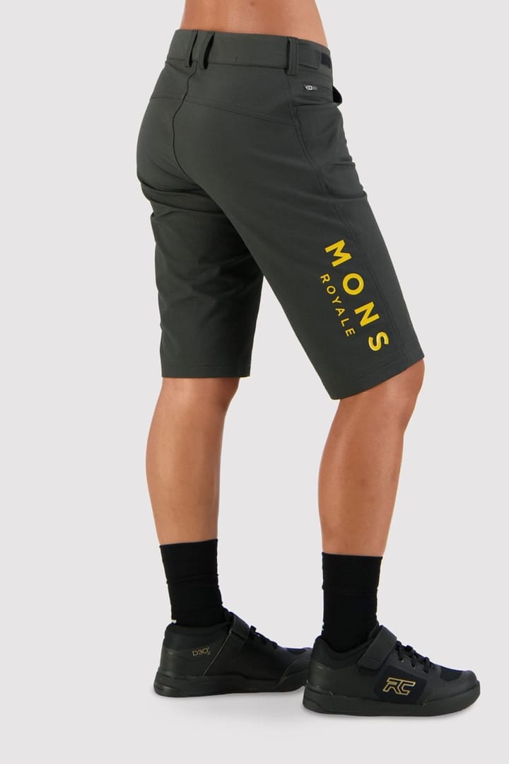 Mons Royale Women's Momentum 2.0 Bike Shorts Black/Gold Mons Royale Mons Royale Women's Momentum 2.0 Bike Shorts Black/Gold Mons Royale