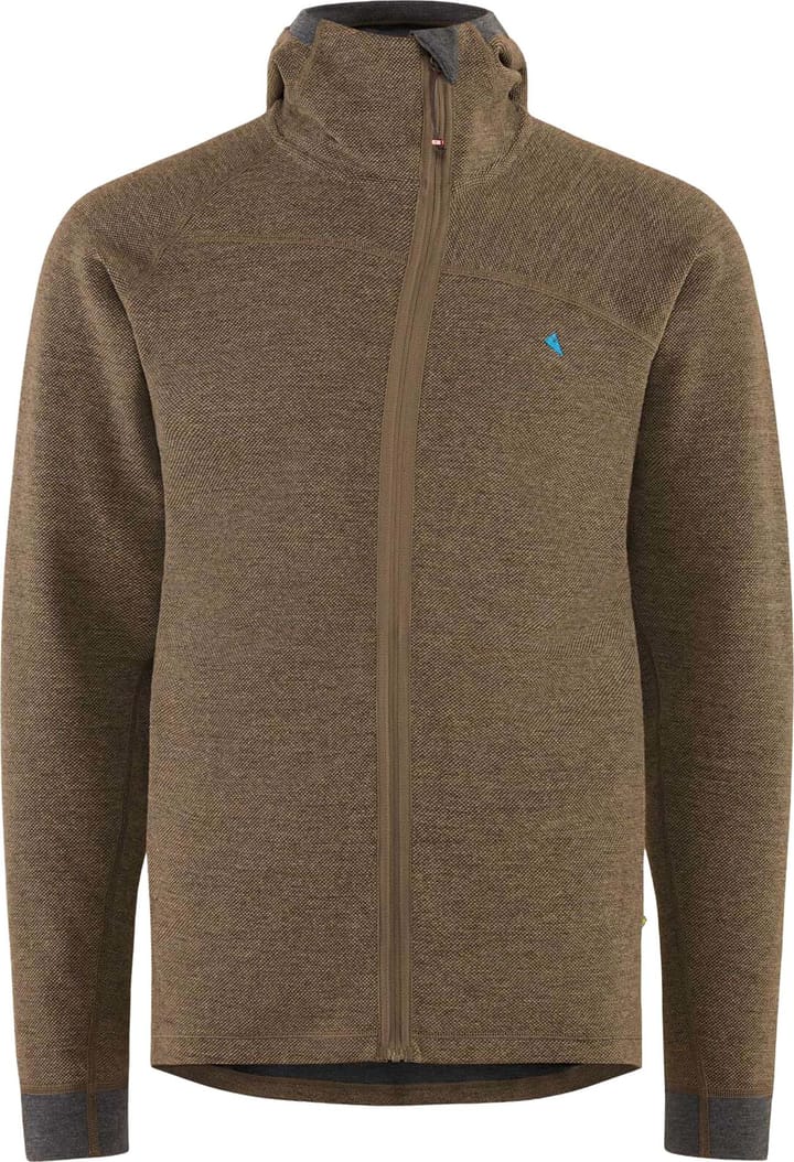 Klättermusen Men's Hödur Hooded Zip Dark Sand Klättermusen