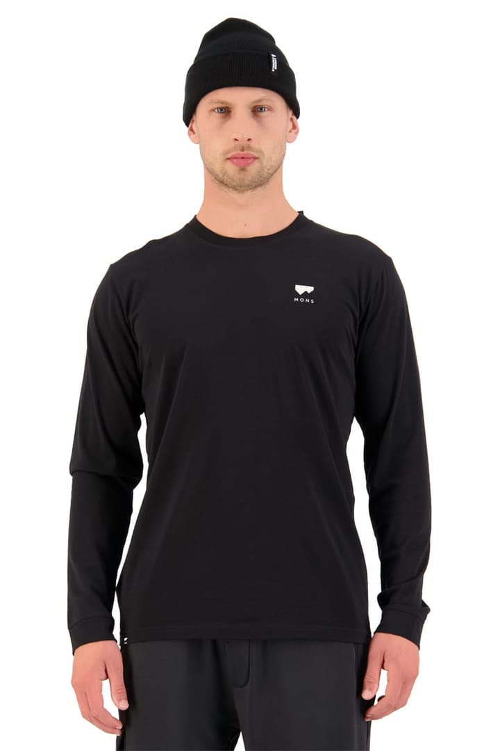 Mons Royale Icon LS Black Mons Royale Mons Royale Icon LS Black Mons Royale