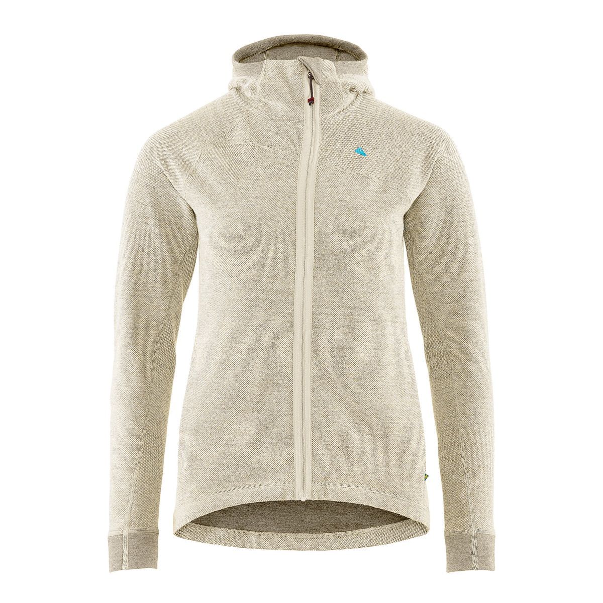Klättermusen Hödur Hooded Zip W's Clay