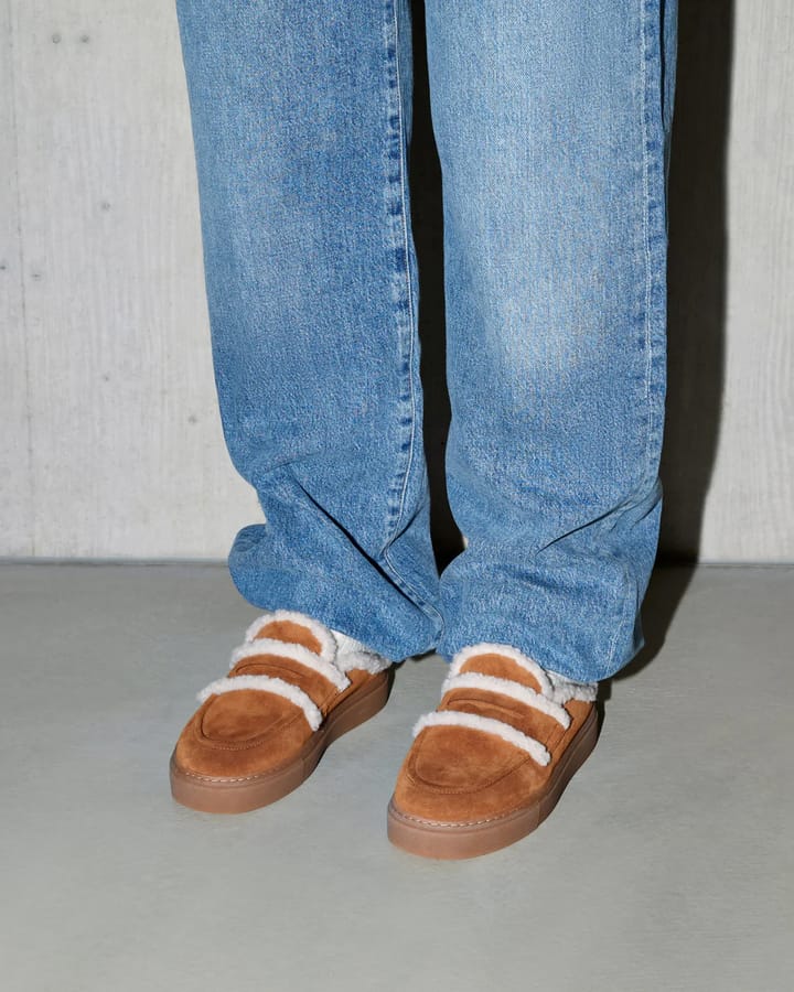 Inuikii Women's Mule Wool Brown Inuikii