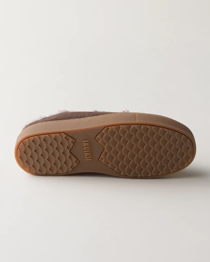 Inuikii Women's Mule Wool Dark Brown Inuikii