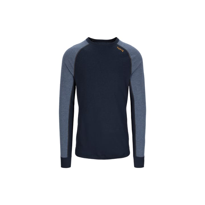 Tufte Wear Mens Bambull Switch Crew Neck Vintage Indigo / Sky Captain Tufte Wear