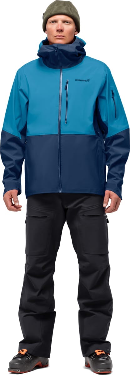 Norrøna Men's Lofoten GORE-TEX Jacket Hawaiian Surf/Indigo Night Norrøna Norrøna Men's Lofoten GORE-TEX Jacket Hawaiian Surf/Indigo Night Norrøna